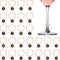 Hicarer 26 Pieces Wine Charms for Stem Glasses with Rings Tags Metal Letters Glass Charm Markers Letters Beads Markers for Wine Cocktail Champagne Party Favors Decorations Family Gathering, alloy, No