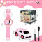 Zoomarlous Remote Control Car Watch Toys, 2.4 GHz Wrist RC Racing Car Watch, Mini RC Car Watch for Boys, Interactive Car Game Toys, Birthday Gifts for Boys and Girls (Pink)