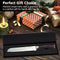 PAUDIN Bread Knife, 8 Inch Bread Slicing Knife, German High Carbon Stainless Steel Serrated Edge Knife with Ergonomic Handle, for Homemade, Crusty Bread
