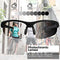BBB Cycling BSG-59PH Impress Reader PH Sport Glasses with Interchangeable Lenses, Matt Black (Diopter Value +2.5)