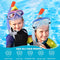 KUYOU Snorkel Kids Snorkel Set Anti-Fog Full Dry Top Child Snorkeling Package, Diving Mask and Snorkel Gear Set for Kids Youth Boys Girls Junior Age 7-16 (Sea Sky Blue)