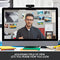 Logitech Brio Stream Webcam - Ultra 4K HD Video Calling, Noise-Cancelling Mic, HD Auto Light Correction, Wide Angle, Compatible with Microsoft Teams, Zoom, Google Meet on PC / Mac