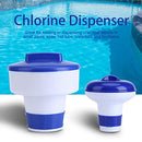 Floating Chlorine and Bromine Chemical Dispenser, Swimming Pool Spa Floating Chlorine Bromine Chemical Dispenser for Pool, Spa, Hot Tub, and Fountain(5 inch)