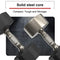PROIRON Rubber Dumbbells Pure Steel Dumbbell, Friction Welding(Compact and Never Loose) Weights Set Men Women Home Gym 10kg Fitness Training Exercise Body Strength Lifting Equipment (Pair)