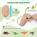 Dig Up Dinosaur Eggs， Break Open 12 Unique Dinosaur Eggs and Discover 12 Cute Dinosaurs，Funny Dinosaur Digging Toy for Archaeology Science STEM Gift (Dinosaurs Toys)