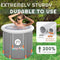 Portable Ice Bath Tub For Athletes, Inflatable Bathtub For Outdoor, Cold Therapy Tub for Cold Therapy Foldable Tub for Hot Bath Ice Bath Freestanding Soaking Tub Spa Tub, Grey 31.5 * 31.5in