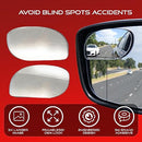 Utopicar Blind Spot Mirrors. Unique design Car Door mirrors/Mirror for blind side engineered by for larger image and traffic safety. Awesome rear view! [frameless design] (2 pack)