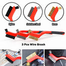 10 Pcs Auto Car Detailing Brush Set - Car Cleaning Tools Kit Includes 5 Soft Premium Detail Brush, 3 Wire Brush and 1 Vent Cleaning Brush for Cleaning Dashboard, Engines, Leather, Wheel, Air Vents