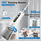 【2023 New Release】MiTdir Water Dental Flosser Oral Irrigator 5 Jet Tips 4 Modes IPX7 Waterproof 300ML Detachable Water Tank Portable Cordless Rechargeable Teeth Cleaner for Home&Travel (White)