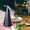 Automatic Fly Trap Fly Repellent Fan Keep Flies Bugs Food from Away Fruits (Black)