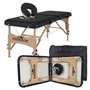 STRONGLITE Portable Massage Table Package Shasta - All-In-One Treatment Table w/Adjustable Face Cradle, Pillow & Carrying Case