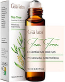 Gya Labs Tea Tree Essential Oil Roll On (10ml) - Refreshing, Leafy Scent