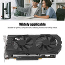 RX580 Gaming Graphics Card, 8G DDR5 256Bit Desktop Graphics Card Support DirectX 12 for Win 10 11 Vista for Linux, PCI Express 3.0 X16 Graphics Card with Cooling Fan for PC