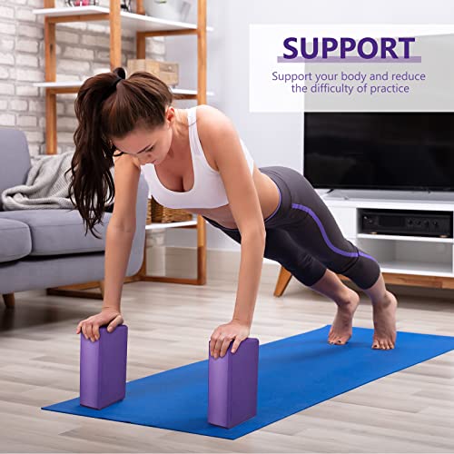 KEEP Yoga Block, High Density EVA Foam Blocks for Yoga, Pilates