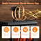 Tomersun Stove Fan with 3 Blades Fireplace Fan Fireplace Fan Heat Powered Wood Burner Fireplace Fan Without Electricity