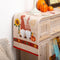 Fall Decoration Linen Table Runner, Fall Harvest Vintage Kitchen Dining Table Decoration for Indoor Outdoor Home Party (Fall 72x13 ZR)