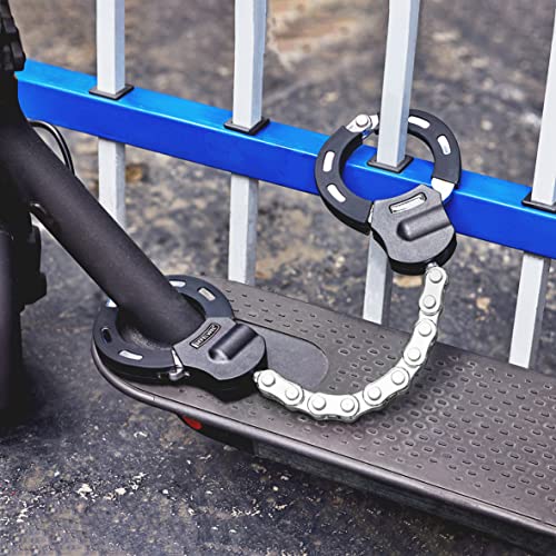 LEFELWEL Scooter Lock,Bike Chain Lock,Electric Scooter Locks Anti Theft for Electric Scooter Segway,Ninebot,Xiaomi, Razor and Bicycle Lock Cable Accessories, (LFW_LOCK)