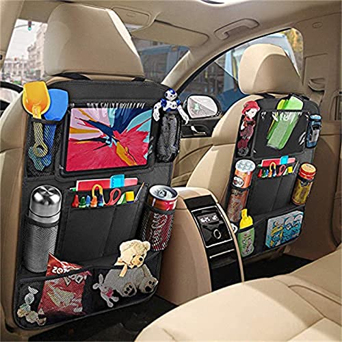 Car Seat Protector + Kick Mat Car Seat Organizer, Waterproof Padding Protector for Child Baby Car Seat, Prevent Car Seat Damage (Car Seat Protector + Kick Mat)