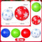 12 Pcs 24'' 16'' Inflatable Christmas Ornaments Oversized Ornament Christmas Ball Inflatable Ornaments Balls Inflatable Outdoor Yard Decorations for Christmas Tree Yard Hanging Decor (16'', 24'')