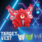Play22 Laser Tag Sets Gun Vest - Infrared Laser Tag Set 4 Guns 4 Vests - Laser Tag Gun Toys for Indoor Outdoor - Laser Tag Game Set Best Gift Boys Girls - Original