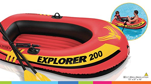 Intex Explorer 200 Boat Set, Assorted