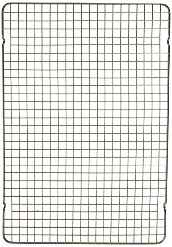 Nordic Ware 43343 Oven Safe Nonstick Baking & Cooling Grid (1/2 Sheet), One Size, Steel