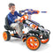 Nerf Battle Racer Pedal Go Kart, Orange/Grey/Black