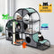 Petscene Multi-Tier Cat Scratching Post Tower Furniture Cat Tree House Scratcher Condo