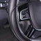 Amazon Basics Leatherette Steering Wheel Cover, 38.1 CM, Black