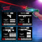 Play22 Laser Tag Sets Gun Vest - Infrared Laser Tag Set 4 Guns 4 Vests - Laser Tag Gun Toys for Indoor Outdoor - Laser Tag Game Set Best Gift Boys Girls - Original