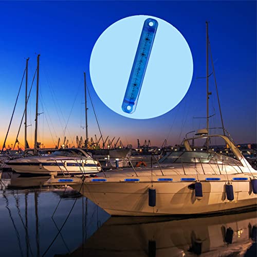 UCINNOVATE 8 PCS Marine Boat Lights, Utility Led Interior Lights for Boat Deck Courtesy Cockpit Decoration Light, 12V Waterproof Pontoon Boat Kayak Led Lights (Blue)