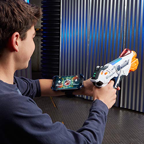 NERF - Laser Ops -AlphaPoint Blaster 2 Pack - The Ultimate Electronic Laser Game - Blasters and Armbands - Kids Toys and Outdoor games - Ages 8plus