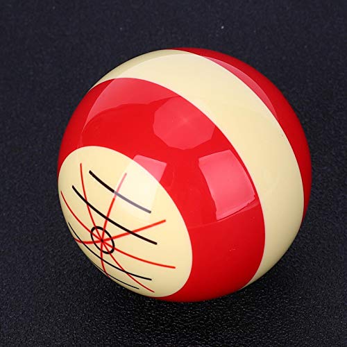 Billiard Practice Training Pool Cue Ball, 52MM Training Cue Ball with Mark Snooker Training Ball Snooker Practice Assist Accessory