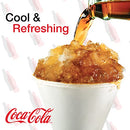 Nostalgia SCM550COKE Coca-Cola Countertop Snow Cone Maker Makes 20 ICY Treats, Includes 2 Reusable Plastic Cups & Ice Scoop – White/Red