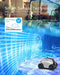 WYBOT Sophisticated Robotic Pool Vacuum Cleaner, Dual Strong Suction Port, 130min Runtime, Cordless Pool Cleaner, World's First Smart Protection System, Ideal for Pools Up to 120 Sq.m