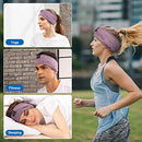 Sleep Headphones, Perytong Bluetooth Sports Headband Headphones with Ultra-Thin HD Stereo Speakers Perfect for Sleeping,Workout,Jogging,Yoga,Insomnia, Air Travel, Meditation