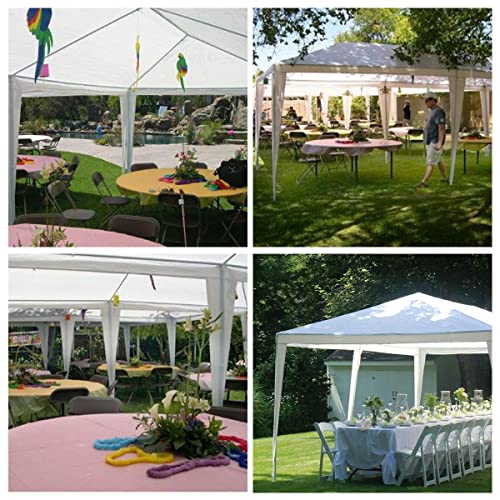 OGL 3x3m Outdoor Canopy Gazebo Party Wedding Tent Garden Waterproof Marquee w/3 Sidewalls and 1 Door