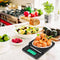 3KG/0.1g Electronic LCD Digital Kitchen Food Scale Drip Coffee Weighing with Timer(Green)