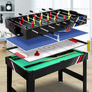 4-in-1 Games Table Soccer Foosball Pool Table Tennis Air Hockey Home Party Gift