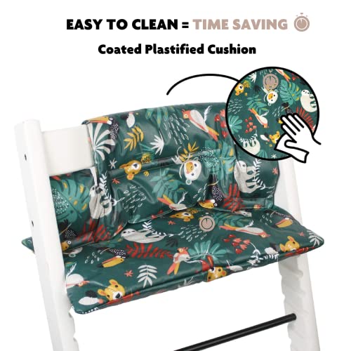 Ukje | Cushion for Stokke Tripp Trapp | Many Colors & Patterns | Handmade in Europe | Compatible with Tripp Trapp High Chair, Stokke High Chair for Stokke Tripp Trapp Cushion and Tripp Trapp Cushion