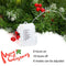 Zhenrui 9 Foot Lighted Christmas Garland, Battery Operated Garland for Christmas Decoration, Pre-lit Xmas Garland with Timer and Waterproof Battery Case, Perfect for Outdoor Use