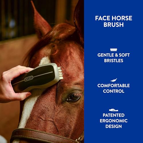 Wahl Professional Animal Equine Grooming Face Horse Brush (