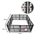 PaWz Pet Playpen Folding Dog Plastic Puppy Exercise Enclosure Fence 8 Panels