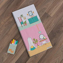 KidKraft Designed by Me™: Colour Décor Wooden Dolls House with Furniture for 30 cm Dolls, Accessories and Colouring Book with Dollhouse Wallpaper Included, Kids' Toys, 10158