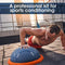 Yes4All Premium Half Ball Balance Trainer/Half Balance Ball Trainer – Half Ball Exercise Balance Trainer for Core Training & Balance Workout (Dark Blue/Orange)