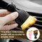 Blilo Car Interior Detailing Brush, Auto Soft Hair Cleaning Brushes, Curved Dirt Dust Collectors, Removal Tool for Dashboard Air Conditioner Vents Leather, Scratch Free (Black/1PCS)