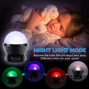 Night Light for Kids,Kids Night Light,Star Night Light,Nebula Star Projector 360 Degree Rotation - 4 LED Bulbs 12 Light Color Changing with USB Cable,Romantic Gifts for Men Women Children (Black)