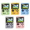 ZOMTOP Retro Portable Mini Handheld Video Game Console 8 Bit 3.0 Inch Color LCD Kids Color Game Player Built in 500 Games Support TV Connection(Pink)