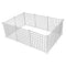 Floofi Small Pet Dog Cat Playpen Fence Indoor Outdoor Foldable Animal Enclosure 1 Door and 9 Panels White