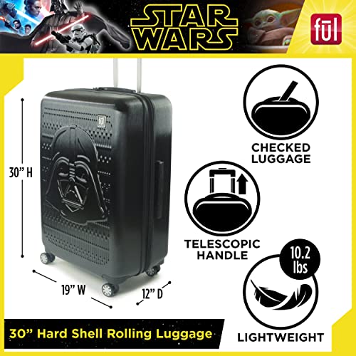 Ful Disney Star Wars Luggage, Black